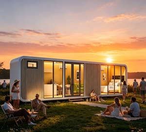 Vente flash : Cabane modulaire de luxe Apple avec salle de bain complète pour les centres de glamping et les séjours de vacances - Product Image 4