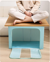 Boîte de rangement pliable multifonctionnelle pour vêtements avec cadre en fer, grande capacité durable, sac de rangement pour armoire