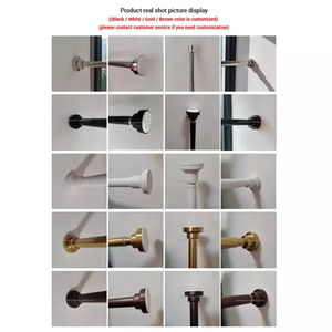 لا ثقب مقاوم للصدأ ، ضد الصدأ ، عمود شد قابل للتمديد, عمود دعم قابل للضبط ، متعدد الأغراض ، من الفولاذ المقاوم للصدأ ، قابل للتمديد - Product Image 5