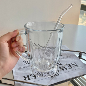Jarra <span class=keywords><strong>de</strong></span> Cerveza/Vino con Asa, Hecha a Mano, Soplada a la Boca, Ecológica, Reutilizable, con Forma <span class=keywords><strong>de</strong></span> Tulipán Alemán, Personalizable con Logotipo - Product Image 5