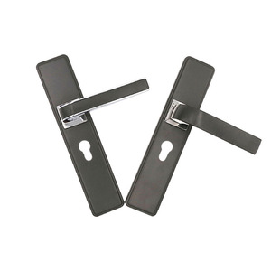 Serrure de porte à mortaise et poignée en aluminium à prix compétitif <span class=keywords><strong>avec</strong></span> plaque de serrure à clé pour porte intérieure - Product Image 1