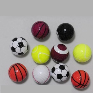Hersteller liefern Surlyn Gummi Material Golfball Set Custom Print Sonder verkauf Geschenks erie für Fuß<span class=keywords><strong>ball</strong></span> Sport - Product Image 4