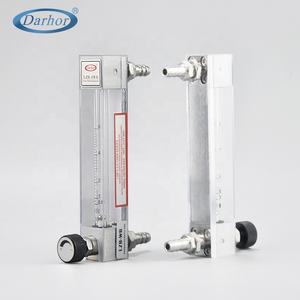 LZB-3 低流量 6ml/min ホウケイ酸ガラスローター流量計 ガスラボ流量計 可変面積ロータメーター - Product Image 1