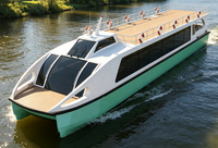 Grandsea HD-2200, 70 pieds, nouveau coque en acier, bateau de tourisme et ferry pour 80 passagers, navire-taxi fluvial à vendre