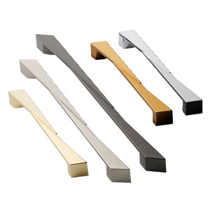 Lgedis Cabinet Door Handle 2636 Bar Shape Plating Durable Furniture Hardware - Product Image 3