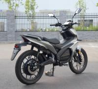 Long Range Electric Motorcycle 72V Dual 35Ah Battery 100KM Range 4600W Peak Adult Commuter Electric Motorbike