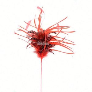 Artificial Decorative Flower <strong>Wire</strong> Peacock Stem Feather <strong>Floral</strong> Pick for <strong>Floral</strong> Arrangement Home Wedding Party Vase Holiday Decor - Product Image 1