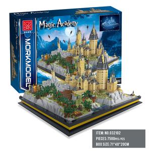 Nuevo Producto Mork Magic Academy Toys, Bloques de Construcción, Serie de Películas de <span class=keywords><strong>Harry</strong></span> Potter, Bloques de Construcción de Modelos, Juguetes de Construcción de Paisajes Urbanos - Product Image 2