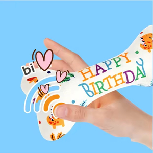 Juguetes Masticables para Perros Ecológicos Personalizados al por Mayor, Diseño de Hueso, Dibujos Animados, Lindos, para Cumpleaños, Halloween, Duraderos, de Lujo, con Sonido - Product Image 6