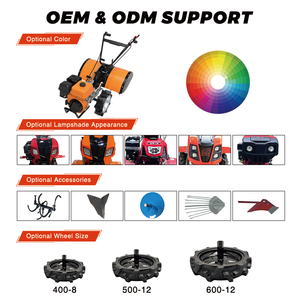 <span class=keywords><strong>Mini</strong></span> Tractor de Alta Calidad para <span class=keywords><strong>Invernadero</strong></span>, con Motor Diésel, Rotocultivador, Arado y Cultivador - Product Image 4