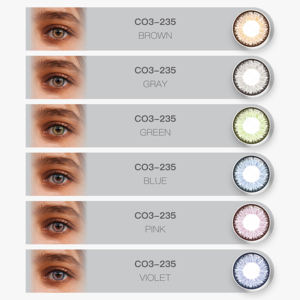 Nuovo stile coreano per feste Cosplay lenti a contatto colorate morbide con certificato di origine del ciclo - Product Image 6