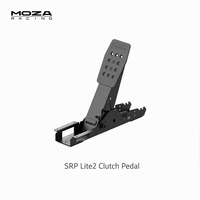 Pédale d'embrayage simple MOZA SRP Lite2 SRP2 pour jeux de simulation de course sur PC à transmission manuelle