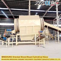 Ligne de production entièrement automatique de panneaux OSB certifiée CE, machine de fabrication de panneaux à fibres orientées