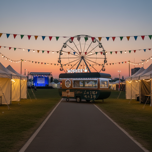 Hamburguesas |   Café Comercial |   Hot Dogs Callejeros |   Pizza |   Bares de Café Móviles con Equipamiento de Cocina Completo - Product Image 1