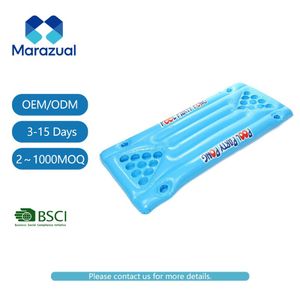 Table flottante gonflable <span class=keywords><strong>en</strong></span> PVC Marazual avec 24 porte-gobelets pour fête aquatique <span class=keywords><strong>en</strong></span> plein air - Product Image 1