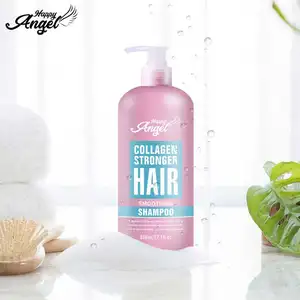 OEM/ODM快乐天使品牌头发洗发水免费硫酸盐批发洗发水天然头发洗发水