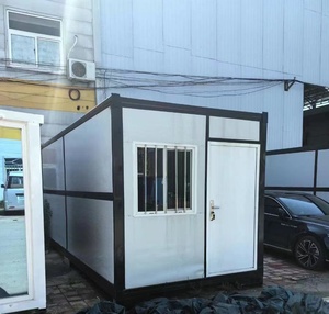 Maisons préfabriquées haut de gamme pliables, maisons conteneurs pratiques, entrepôts, kiosques de vente, conception modulaire - Product Image 4