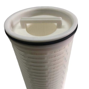 Cartucho de filtro plisado de alto flujo de 20 um 40 pulgadas PP de gran diámetro para tratamiento de agua de planta eléctrica - Product Image 1