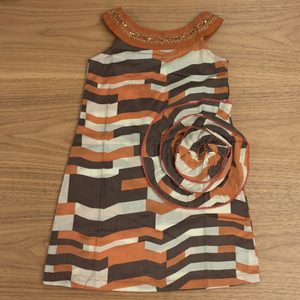 Cotton Sleeveless Sundress for Little Girls Floral Printed Casual <b>Summer</b> Dress for Ages 8-13 Years - Product Image 2