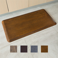 Tapis en PU moderne anti-fatigue transfrontalier personnalisé Tapis de pied de porte de maison antidérapant Fait à la machine Ensembles de tapis de cuisine