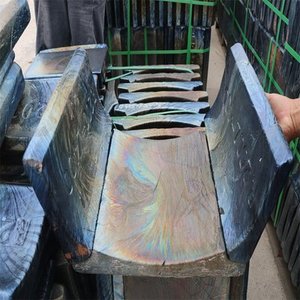 Tùy chỉnh siêu mỏng hình chữ nhật Bazan đúc đá slab tự nhiên kết thúc khối gạch đánh bóng bên ngoài cho ứng dụng ngoài trời - Product Image 6