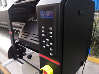 Audley 1,9 m Digital 3D I3200 UV Roll to Roll Impresora Gran formato A1/A3 para CMYMK + W + V (CMYK) Tinta PVC Papel tapiz de cuero Impresión