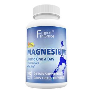 Capsules de magnésium de qualité supérieure pour soutenir la fonction immunitaire des femmes et des hommes, 100 capsules, complément de magnésium - Product Image 1