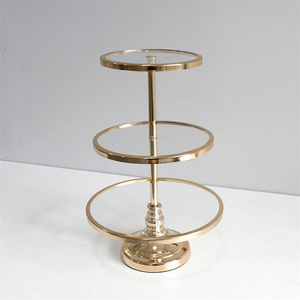 ZK230152 Alzata per Torte in Metallo dal Design Superiore, Tendenza Top per Utensili da Cucina, Ideale per Torte di Anniversario e Sapone - Product Image 3