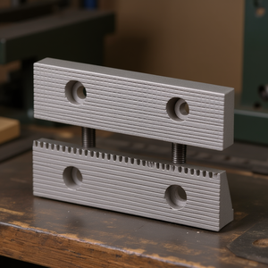 Toothed Jaw Pitch 3 For Modular <b>Vice</b> Bench Vises - Product Image 3