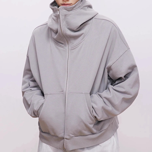 Sweat à capuche pour homme, poids lourd, grande taille, impression personnalisée sur toute la surface, broderie, imperméable, automne - Product Image 1