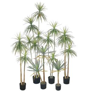 Plantas Artificiales de Alta Calidad, Dracaena, Yucca, Bonsái Falso, Árboles Artificiales para Decoración de Proyectos de Paisajismo - Product Image 6