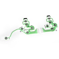 Film conducteur pour carte de ruban de contrôleur de jeu PS4 pour PS4 JDS-001 011 030 040 050 pièces de réparation de câble de Circuit flexible de ruban