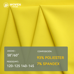 Marché mexicain Hot 100d 93-Polyester-7-Spandex Four Way Stretch Antifluido Niki Shorts Plus Jurly Novak Telas pour pantalon - Product Image 2