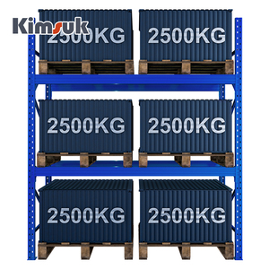 warehouse heavy duty stackable pallet rack Metal Garage Shelves Warehouse Pallet Storage heavy duty boltless racking system