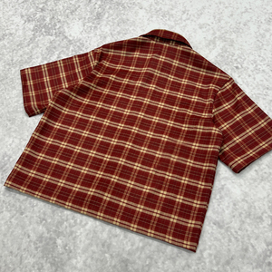 เสื้อโปโลสตรีทแวร์ผู้ชาย พิมพ์ลายโลโก้ตามสั่ง เสื้อยืดคุณภาพสูง ทรงบ็อกซี่ แฟชั่นลำลอง เสื้อเชิ้ตลายสก็อตสำหรับผู้ชาย - Product Image 6
