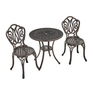 โต๊ะกาแฟกลางแจ้งทันสมัย อลูมิเนียมหล่อขึ้นรูป สำหรับระเบียง ลานบ้าน สวน หลังคาเปิด เฉลียง โฮมสเตย์ <span class=keywords><strong>เก้าอี้</strong></span>กันน้ำ - Product Image 6