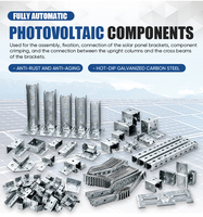 Support d'installation solaire réglable pour les composants de montage photovoltaïque et les projets solaires sur toiture avec conception d'application flexible