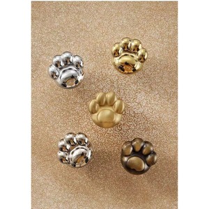 Tiradores de latón macizo con forma de <span class=keywords><strong>pata</strong></span> de gato, mariposa, abeja y lazo para muebles infantiles, tiradores decorativos para cajones. - Product Image 4
