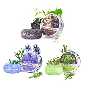 Wholesale 60g Organic Solid Hand Made <strong>Soap</strong> <strong>Bar</strong> Ginger Mint <strong>Tea</strong> <strong>Tree</strong> Lavender Handmade Shampoo <strong>Soap</strong> - Product Image 2
