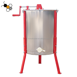 Equipo de Apicultura: Extractor de Miel Manual Dadant de 3 Cuadros con Patas Largas - Product Image 2