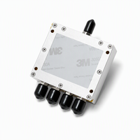 Répartiteur de puissance RF 4 voies VSWR 1.25 pour connecteur femelle 790-2700 MHz 50 Ohm, diviseur à faible réflexion pour système DAS