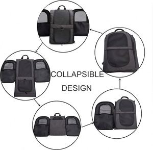 Free sample Cat Dog Pet Carrier for Medium to Large Cats (20+ lbs) and Small Dogs -<b>Top</b> <b>Loading</b>, Portable & Collapsible Cat - Product Image 6
