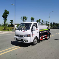 Camions-citernes 4x4/4x2 pour l'eau potable, en acier au carbone, légers, mini, neufs ou d'occasion, avec tuyau