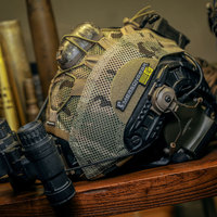 Housse de Casque Tactique Rapide Emersongear en Nylon 100% Modulaire Réglable Camouflage d'Entraînement avec Style AG