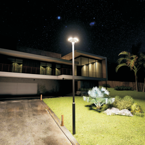 ไฟถนนโซลาร์เซลล์ทรงยูเอฟโอ MJ-<span class=keywords><strong>EW1200</strong></span> ผลิตจากอะลูมิเนียมหล่อขึ้นรูป พร้อมไฟ LED สีขาว RGB และแสงวอร์มไวท์ - Product Image 4