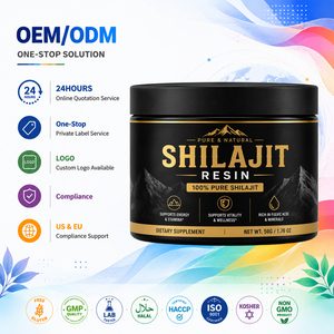 Resina <span class=keywords><strong>de</strong></span> Shilajit del Himalaya Pura Ayurvédica con 84 Minerales Traza, <span class=keywords><strong>Suplemento</strong></span> Energético Rico en Ácido Fúlvico - Product Image 1