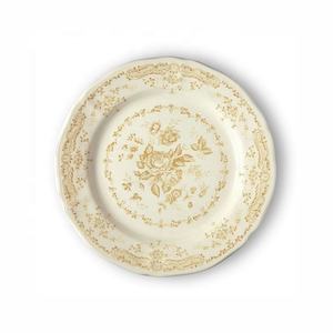 Joy peralatan makan gaya Italia klasik mawar kupu-kupu piring Salad piring makan malam - Product Image 3