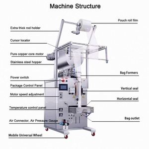 Factory Price Chili <b>Tomato</b> Sauce Small Packaging Machine Palm Oil Skincare Product Automatic Packaging Machine - Product Image 6