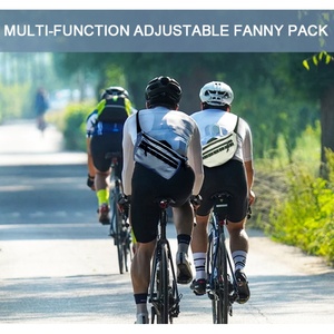 Sac de poitrine sportif imperméable avec sangle réglable, petite pochette de taille pour l'entraînement, la course, les voyages, la randonnée - Product Image 4