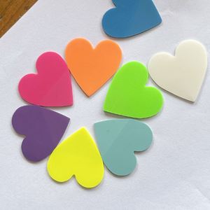 8 Colors 160 Sheet PET Transparent <b>Sticky</b> <b>Note</b> Memo Pad Scrapes Stickers Waterproof Clear Notepad for School Stationery Office - Product Image 6